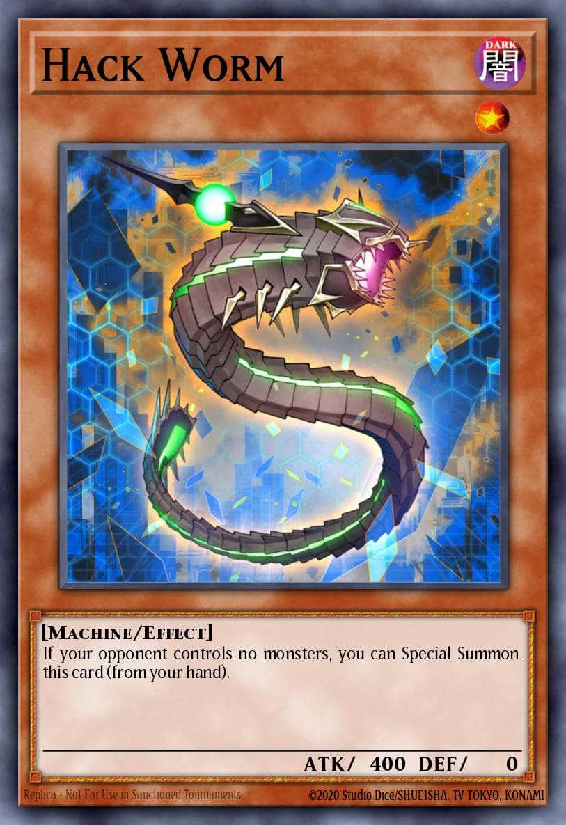 Hack Worm Code of the Duelist Special Edition card