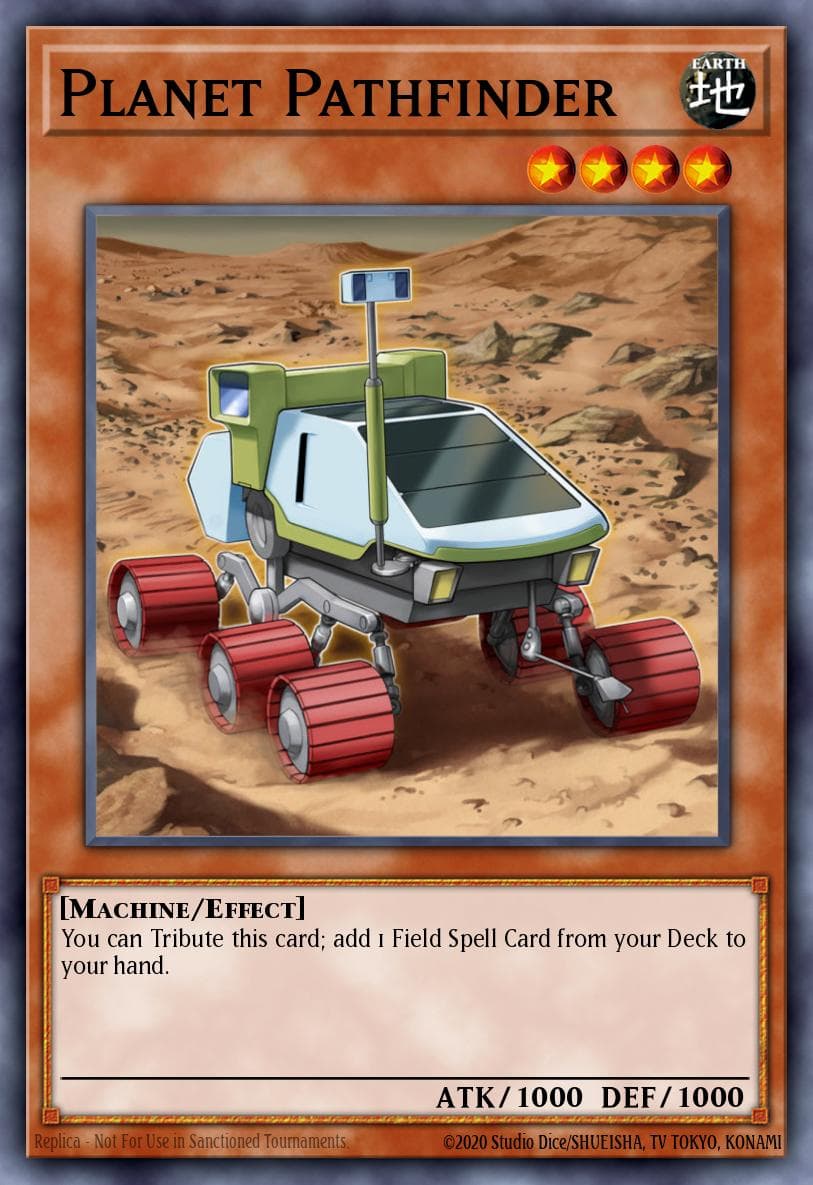 Planet Pathfinder Machine Reactor Structure Deck card