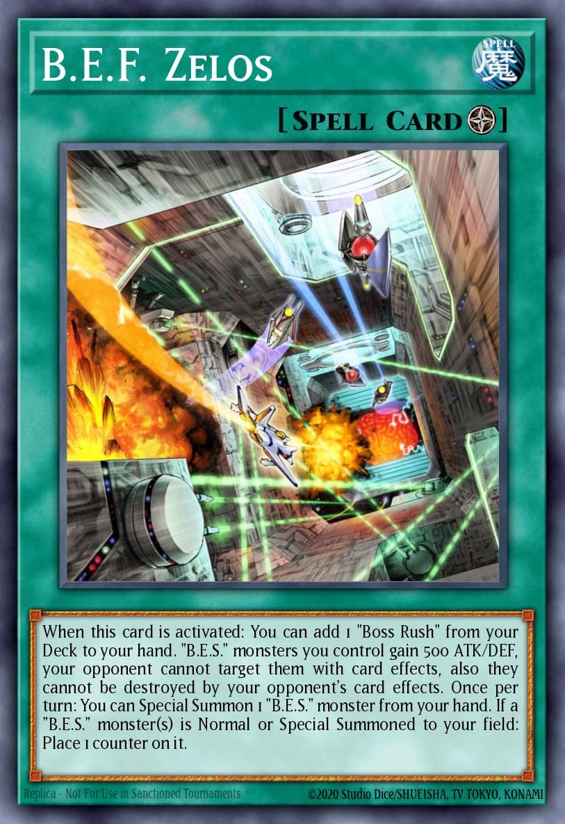 B.E.F. Zelos Maximum Crisis: Special Edition card