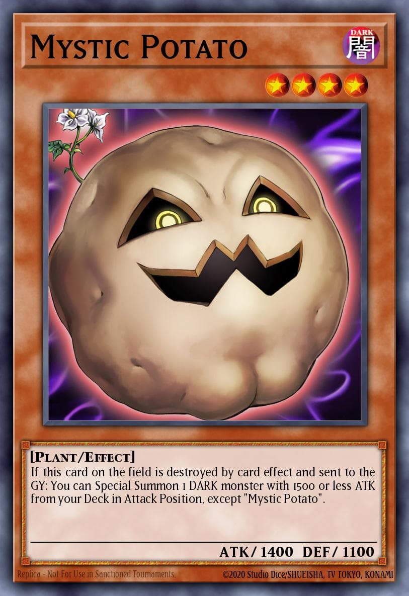 Mystic Potato 2025 Mega-Pack Tin card