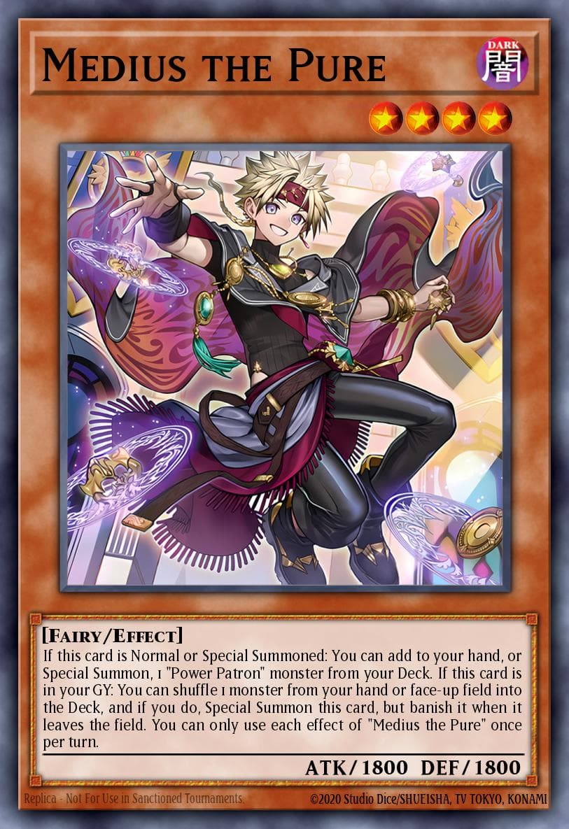 Medius the Pure Duelist's Advance card