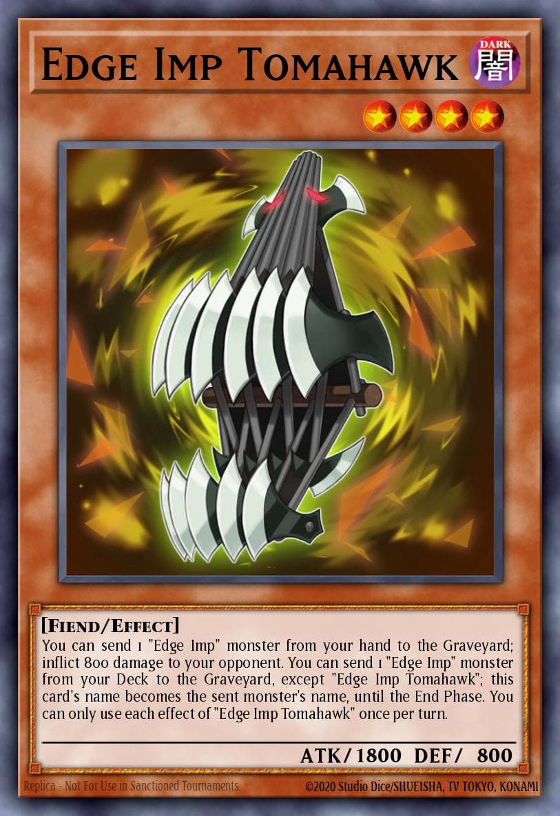 Edge Imp Tomahawk Crossed Souls: Advance Edition card