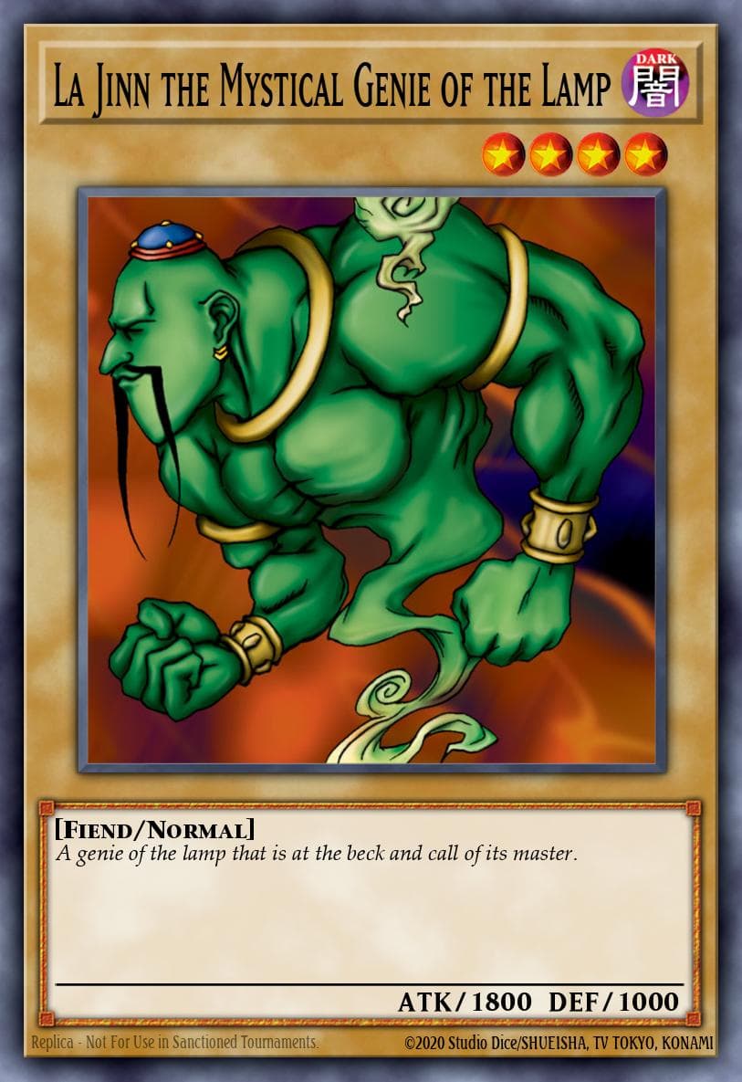 La Jinn the Mystical Genie of the Lamp Demo Deck 2015 card