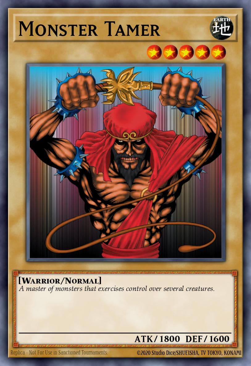 Monster Tamer 遊戲王 card
