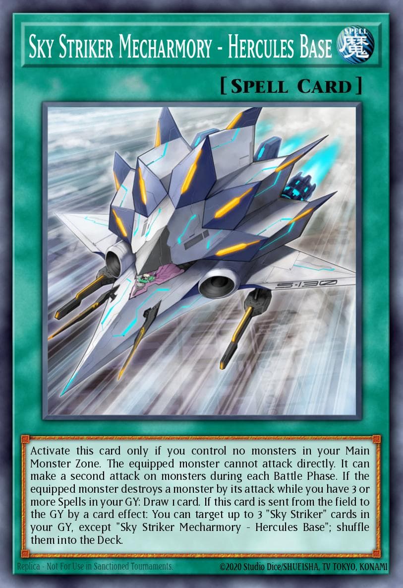 Sky Striker Mecharmory - Hercules Base Dark Saviors card