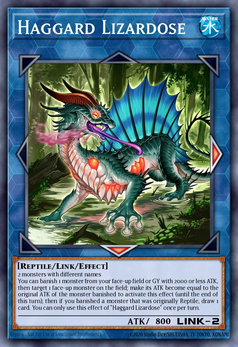 Haggard Lizardose Legacy of Destruction card