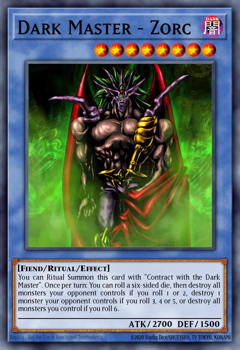 Dark Master - Zorc Dark Revelation Volume 1 card