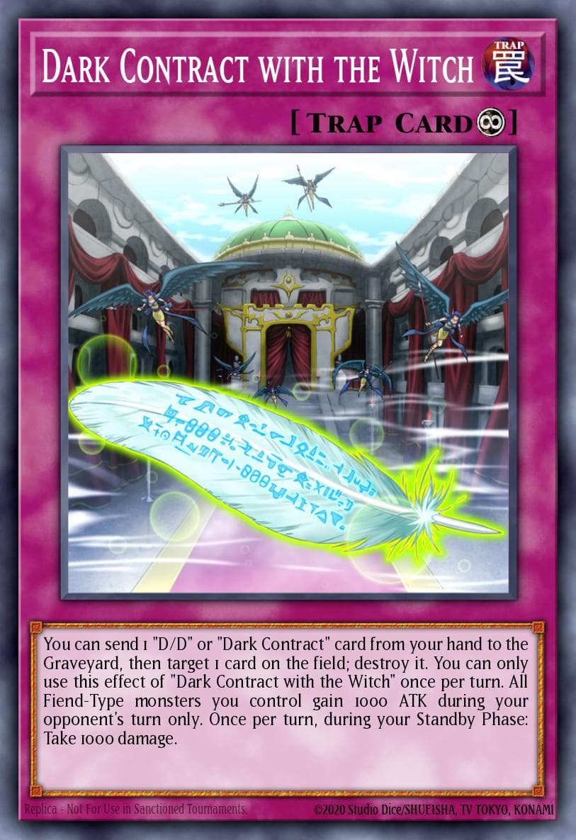 Dark Contract with the Witch Dimension of Chaos: Special Edition card