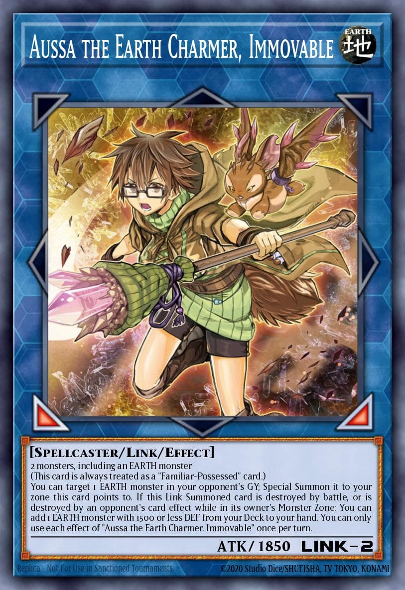 Aussa the Earth Charmer, Immovable Ignition Assault Special Edition card