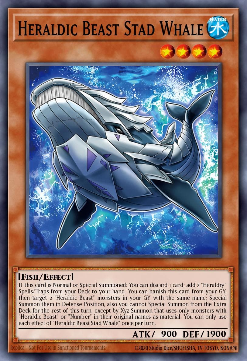 Heraldic Beast Stad Whale Alliance Insight card