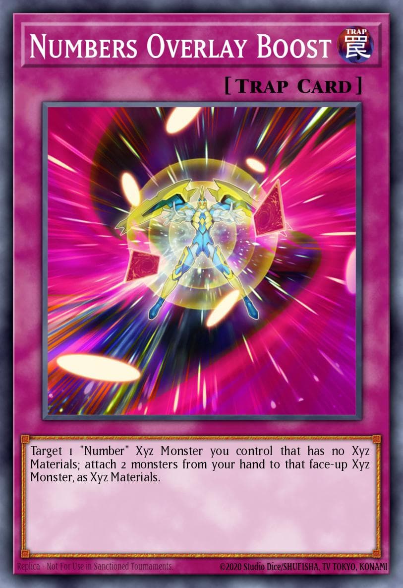 Numbers Overlay Boost Shadow Specters: Special Edition card