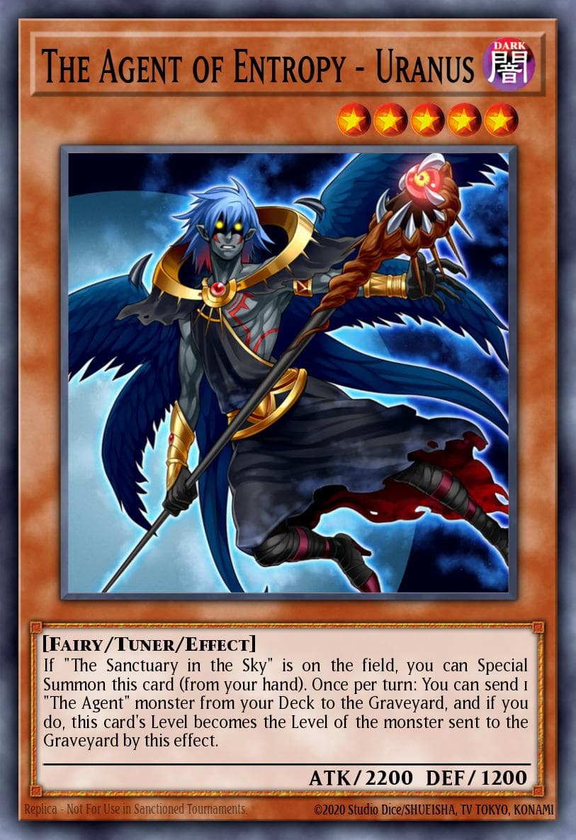 The Agent of Entropy - Uranus Ghosts From the Past: The 2nd Haunting card