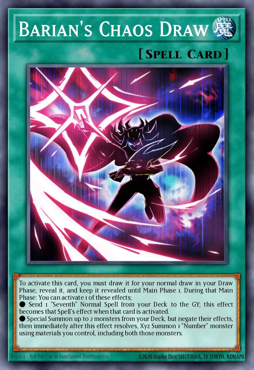 Barian's Chaos Draw Legendary Duelists: Duels From the Deep card