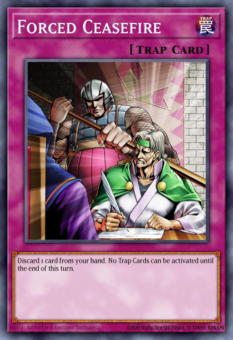 Forced Ceasefire Dark Revelation Volume 3 card