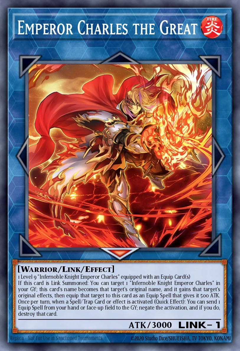 Emperor Charles the Great Duelist Nexus card
