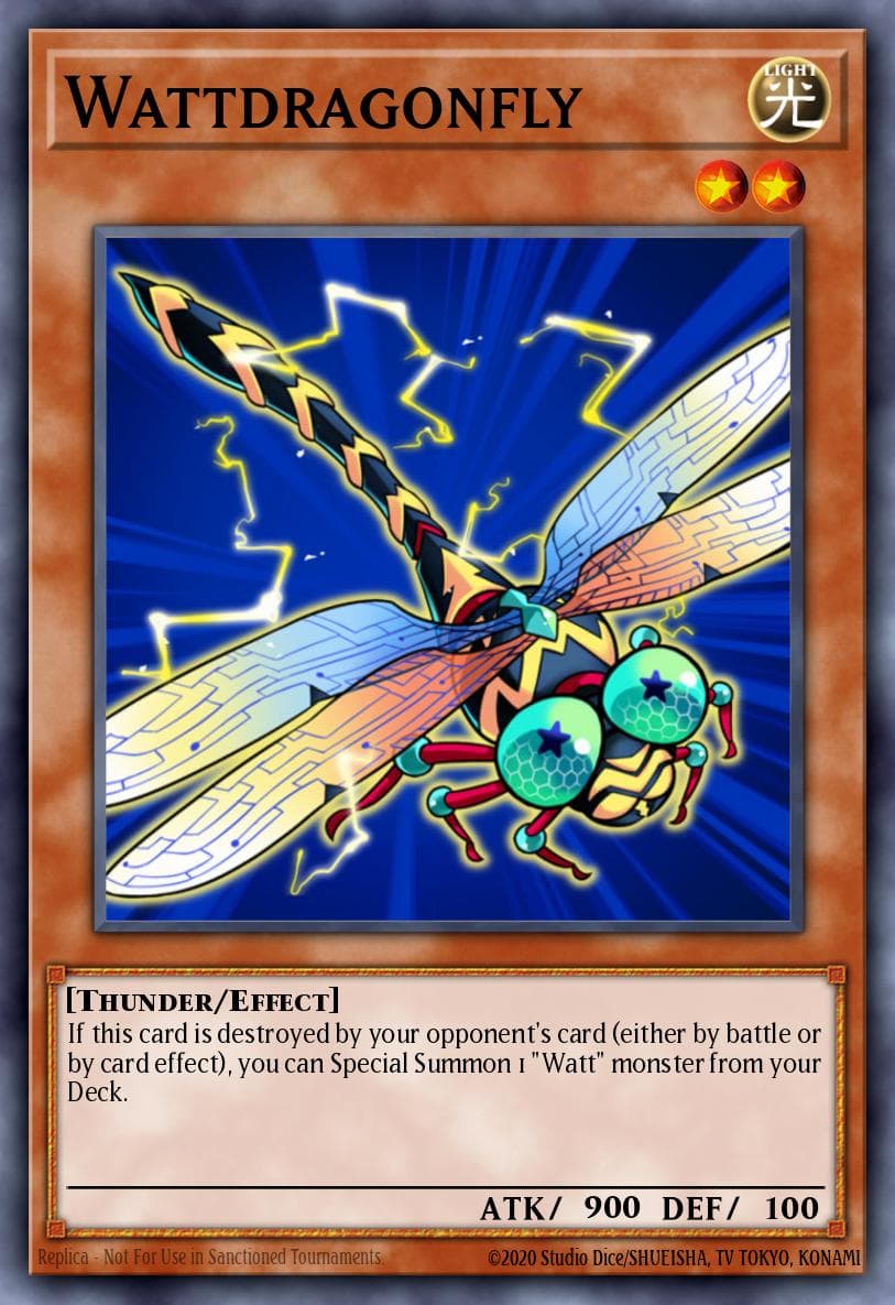 Wattdragonfly Starstrike Blast Sneak Peek Participation Card card