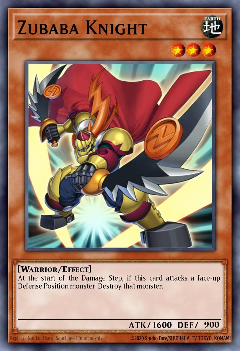 Zubaba Knight Number Hunters card