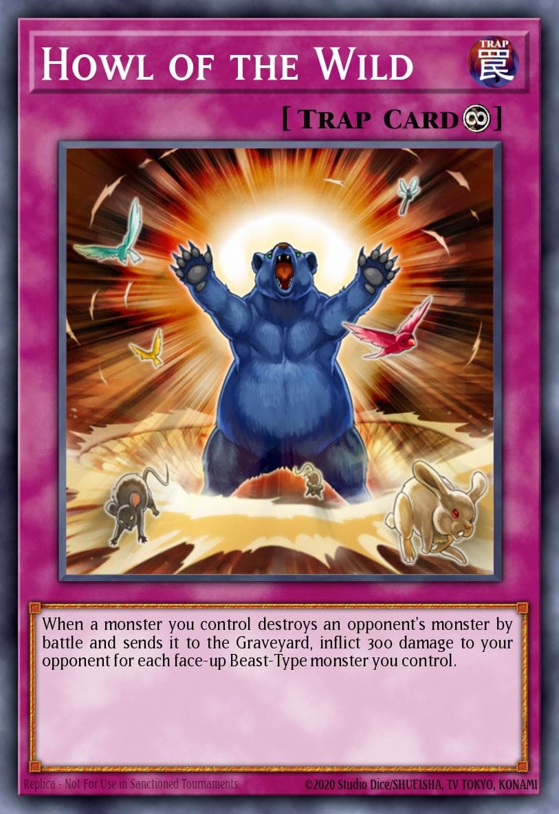 Howl of the Wild Speed Duel: Battle City Box card