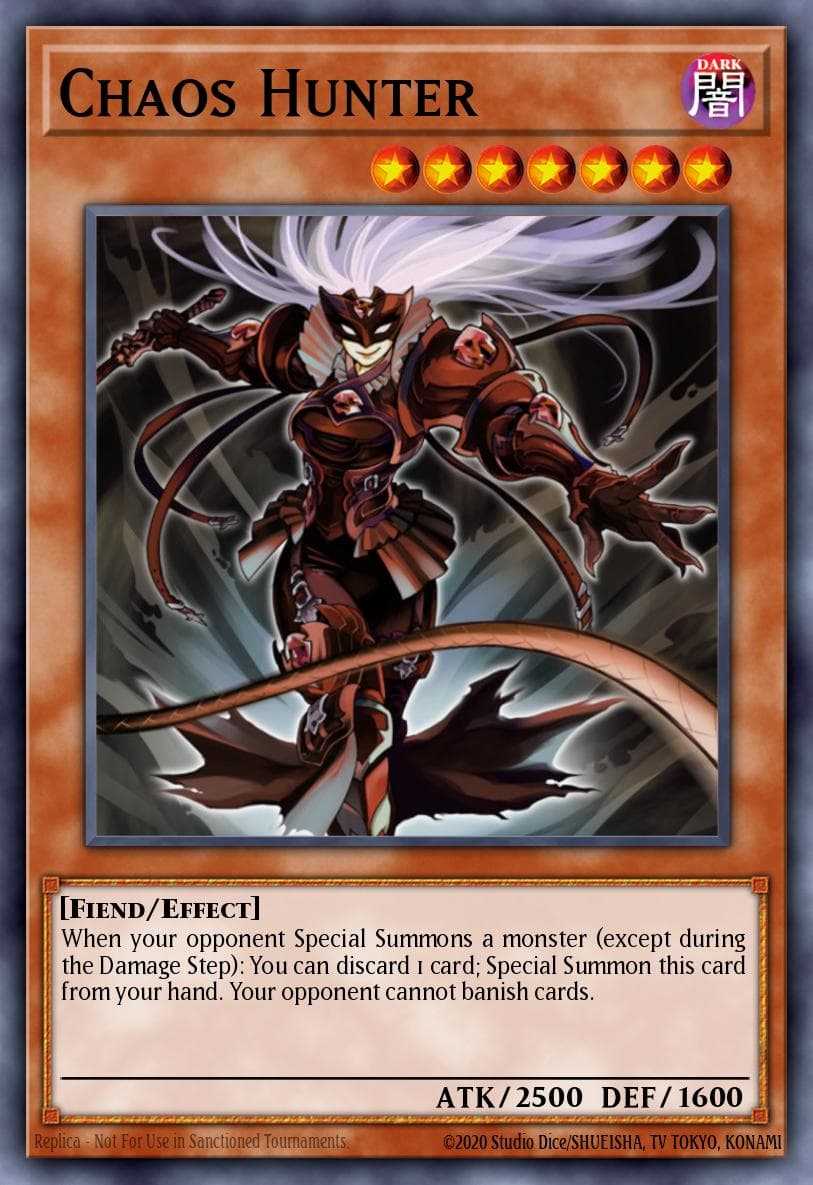 Chaos Hunter Master of Pendulum Structure Deck card