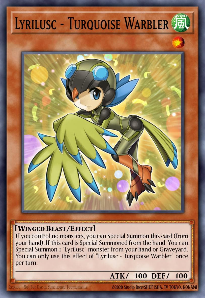 Lyrilusc - Turquoise Warbler Maximum Crisis: Special Edition card