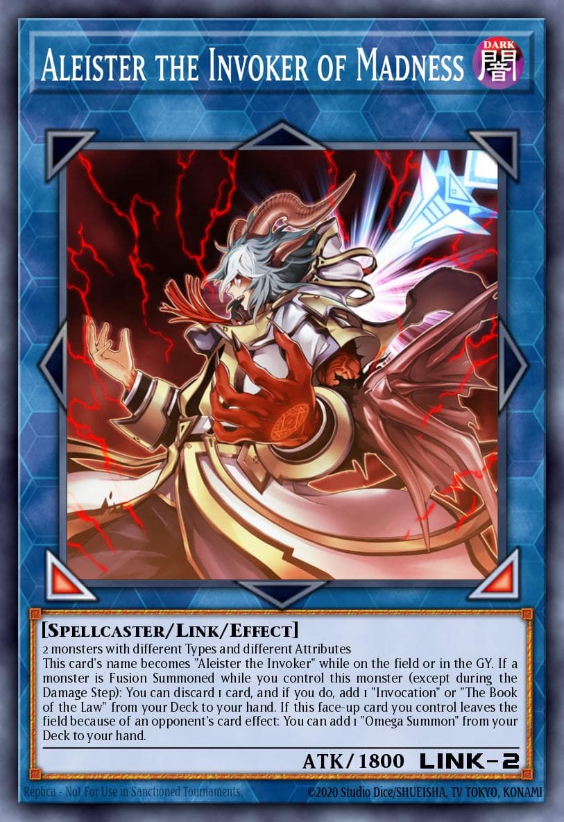 Aleister the Invoker of Madness Genesis Impact card