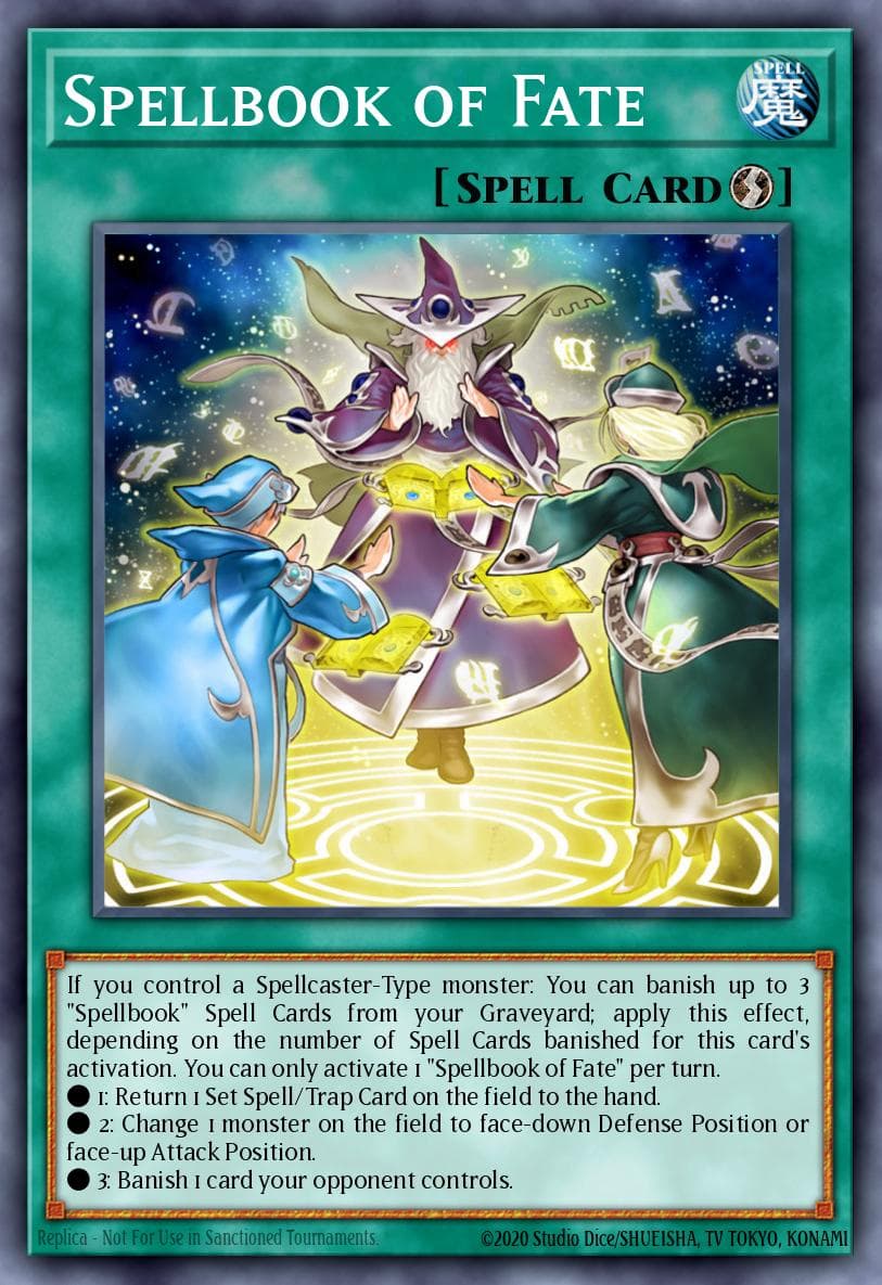 Spellbook of Fate Maze of Memories card