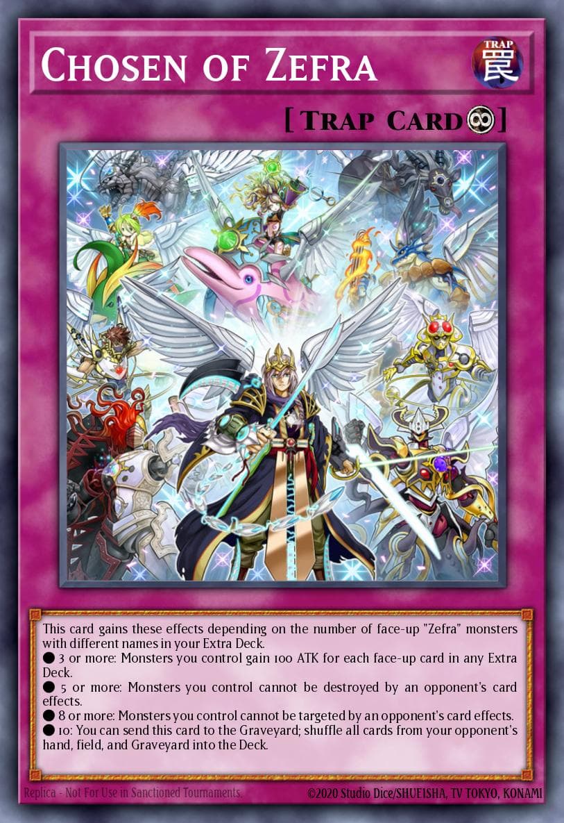 Chosen of Zefra Crossed Souls: Advance Edition card