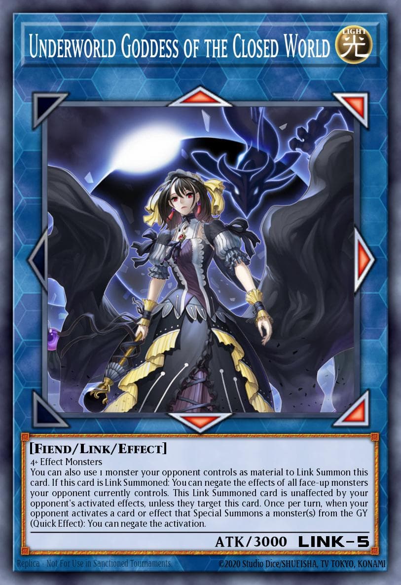 Underworld Goddess of the Closed World 2022 Tin of the Pharaoh's Gods card