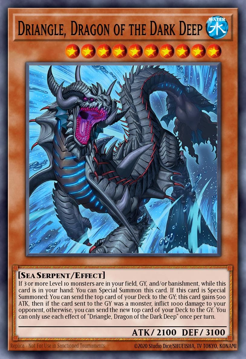 Driangle, Dragon of the Dark Deep Supreme Darkness card