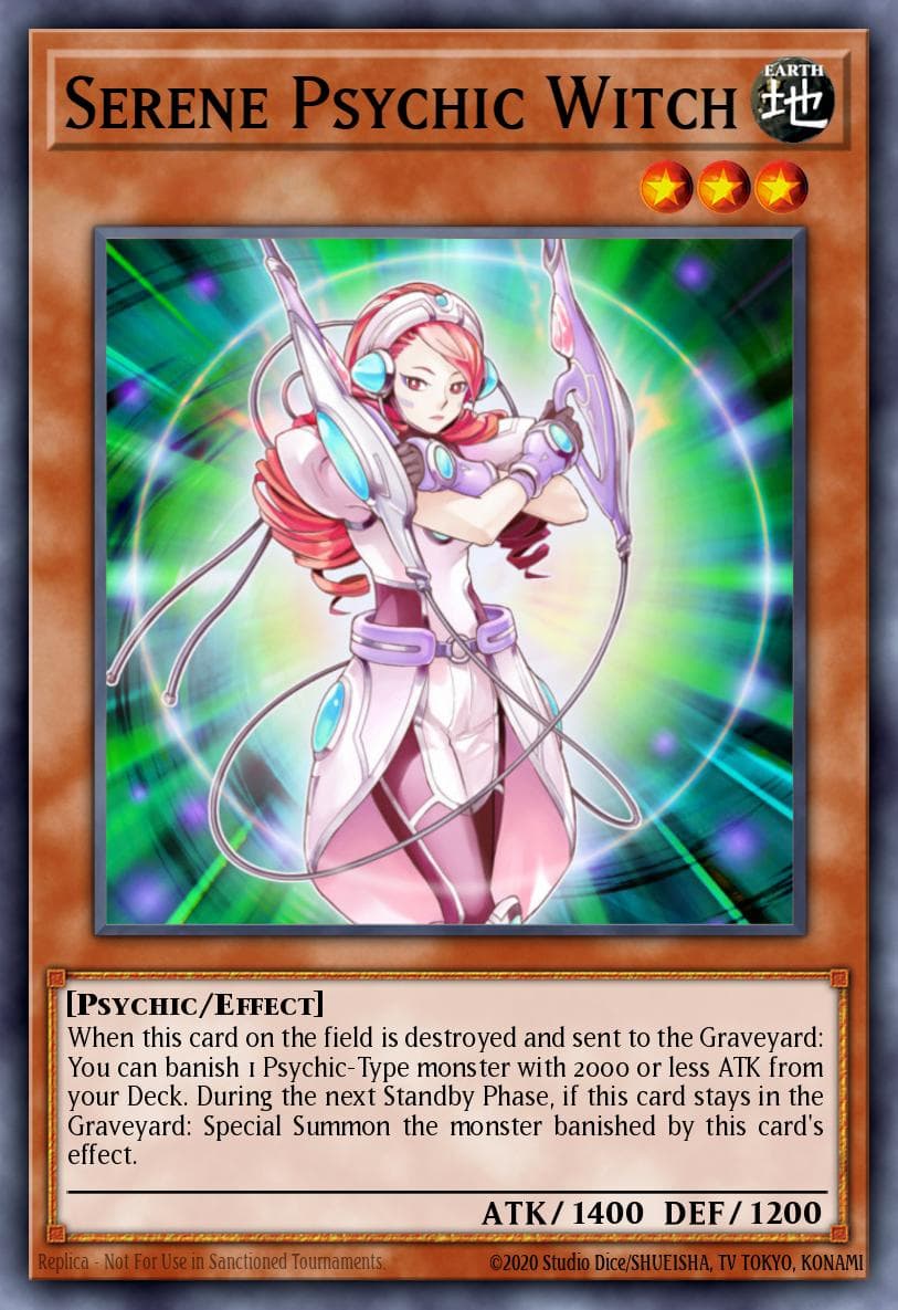 Serene Psychic Witch High-Speed Riders card