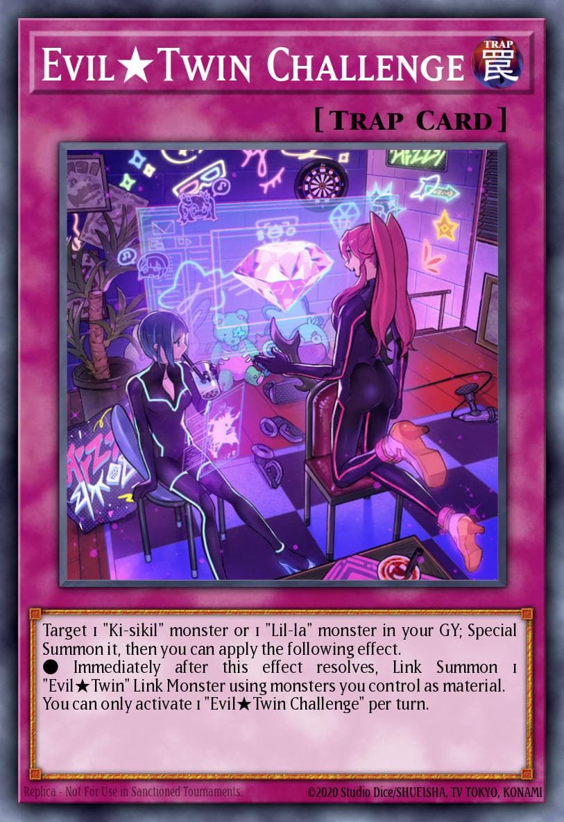 Evil★Twin Challenge Genesis Impact card