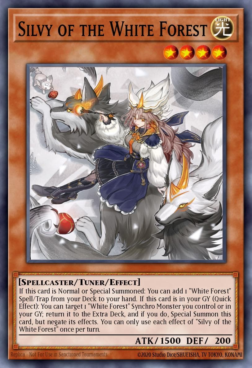 Silvy of the White Forest The Infinite Forbidden card