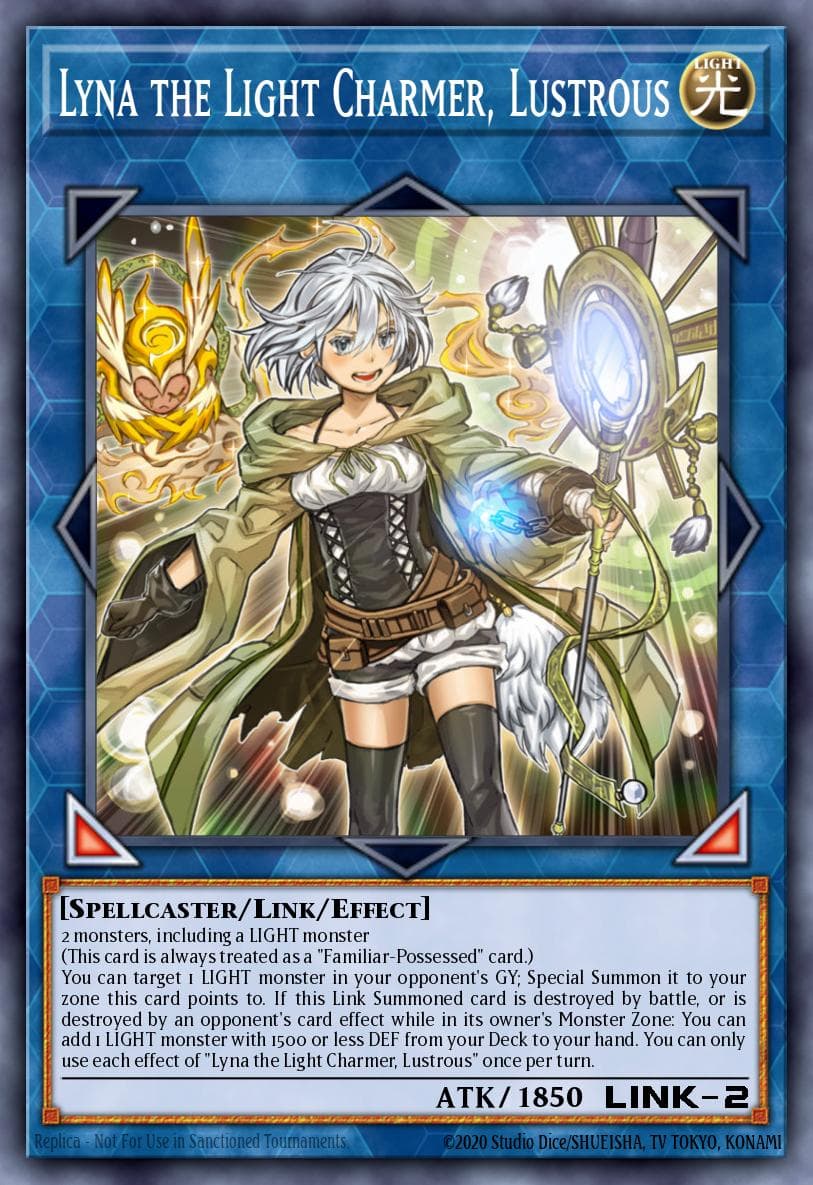 Lyna the Light Charmer, Lustrous 2022 Tin of the Pharaoh's Gods card