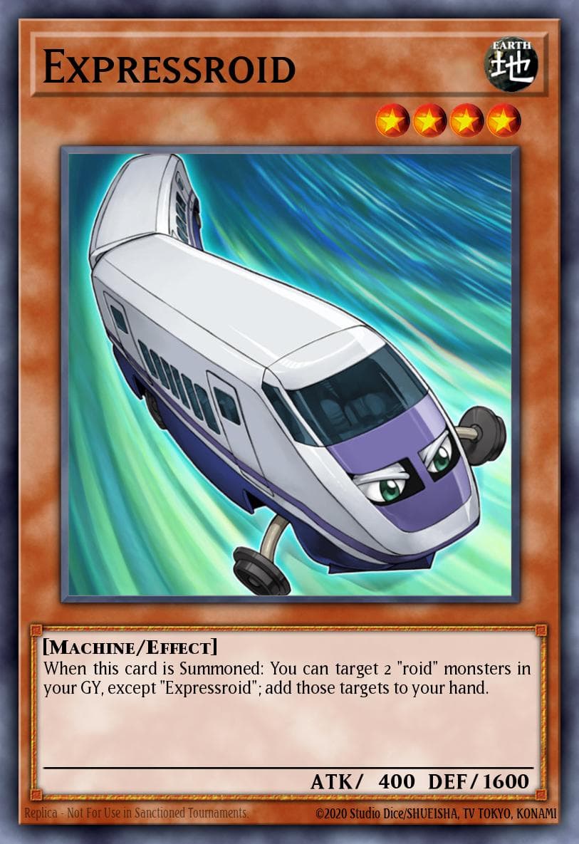Expressroid High-Speed Riders card