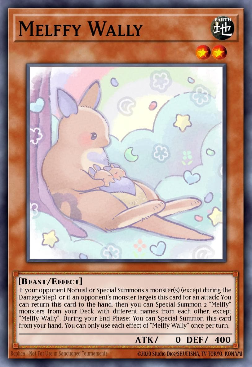 Melffy Wally Power of the Elements card
