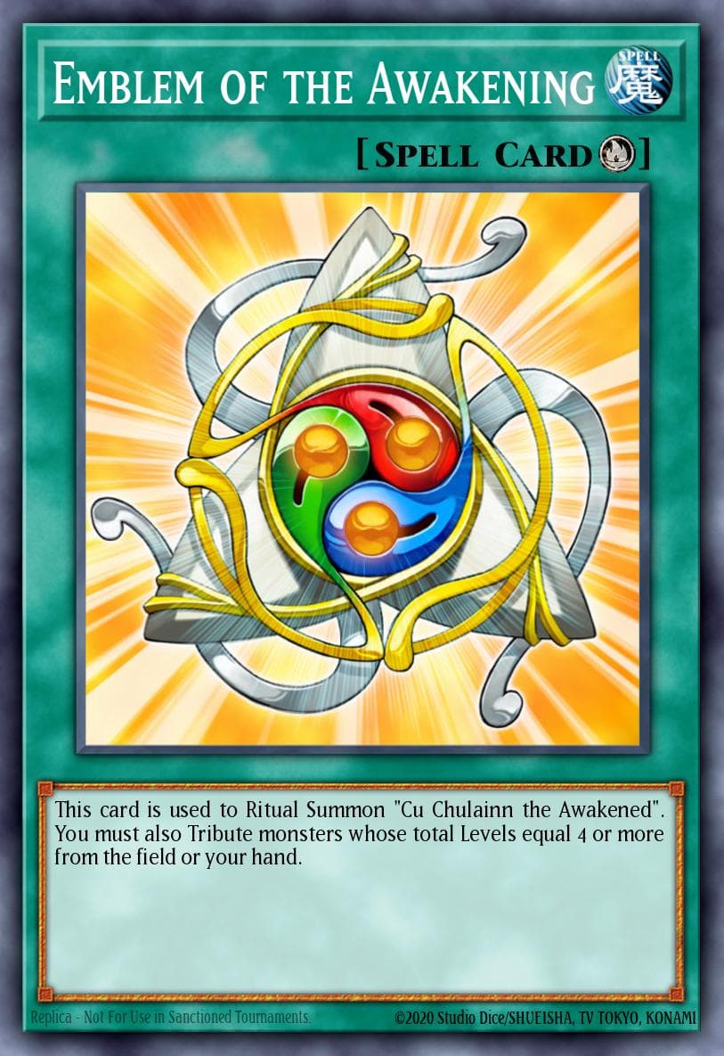 Emblem of the Awakening Strike of Neos: Special Edition card