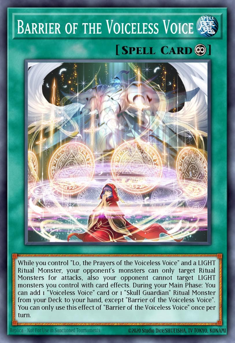 Barrier of the Voiceless Voice 2025 Mega-Pack Tin card