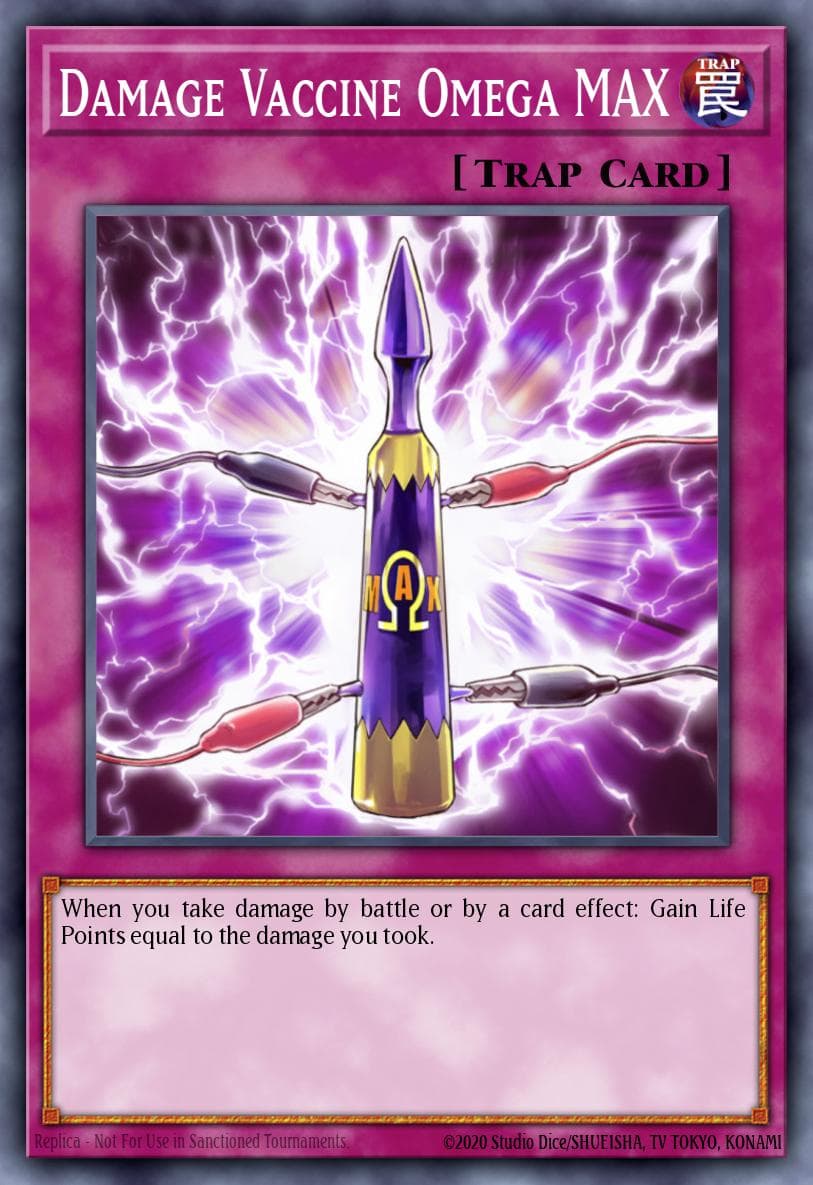 Damage Vaccine Omega MAX Generation Force: Special Edition card