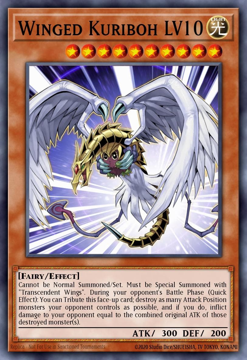 Winged Kuriboh LV10 Dark Revelation Volume 4 card