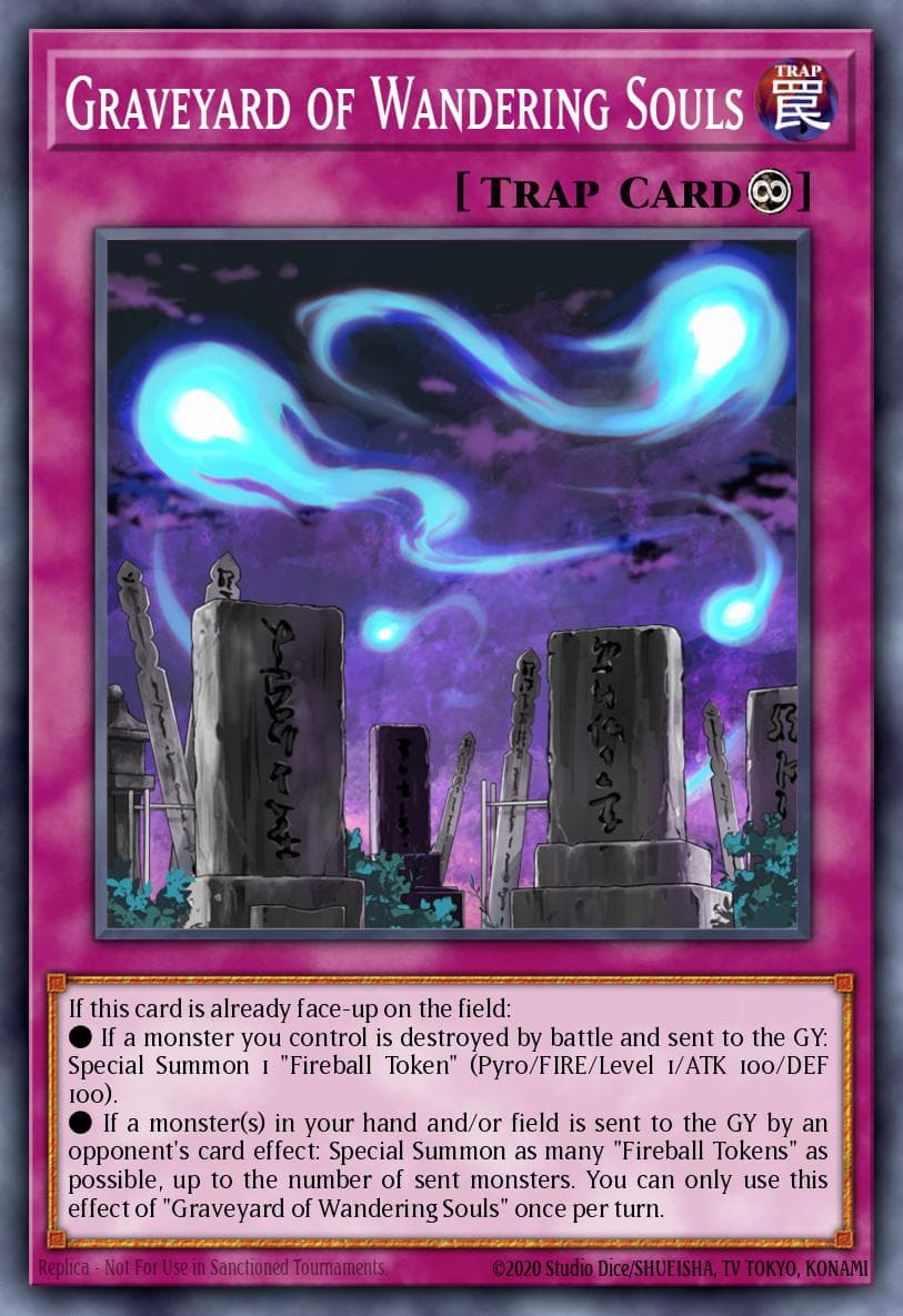Graveyard of Wandering Souls Duel Overload card