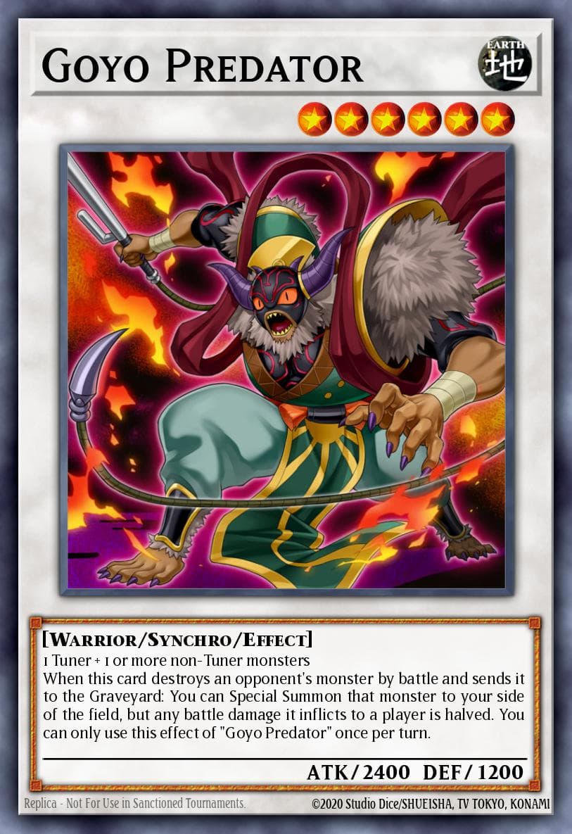Goyo Predator High-Speed Riders card