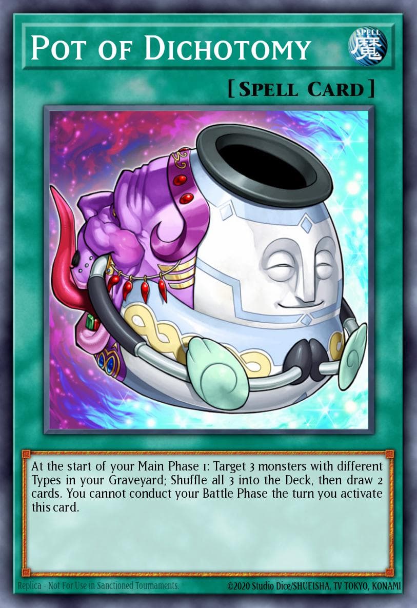 Pot of Dichotomy Legendary Decks II card
