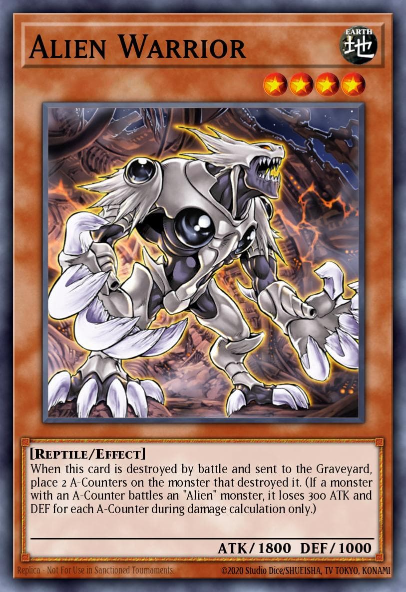 Alien Warrior Champion Pack: Game Eight card