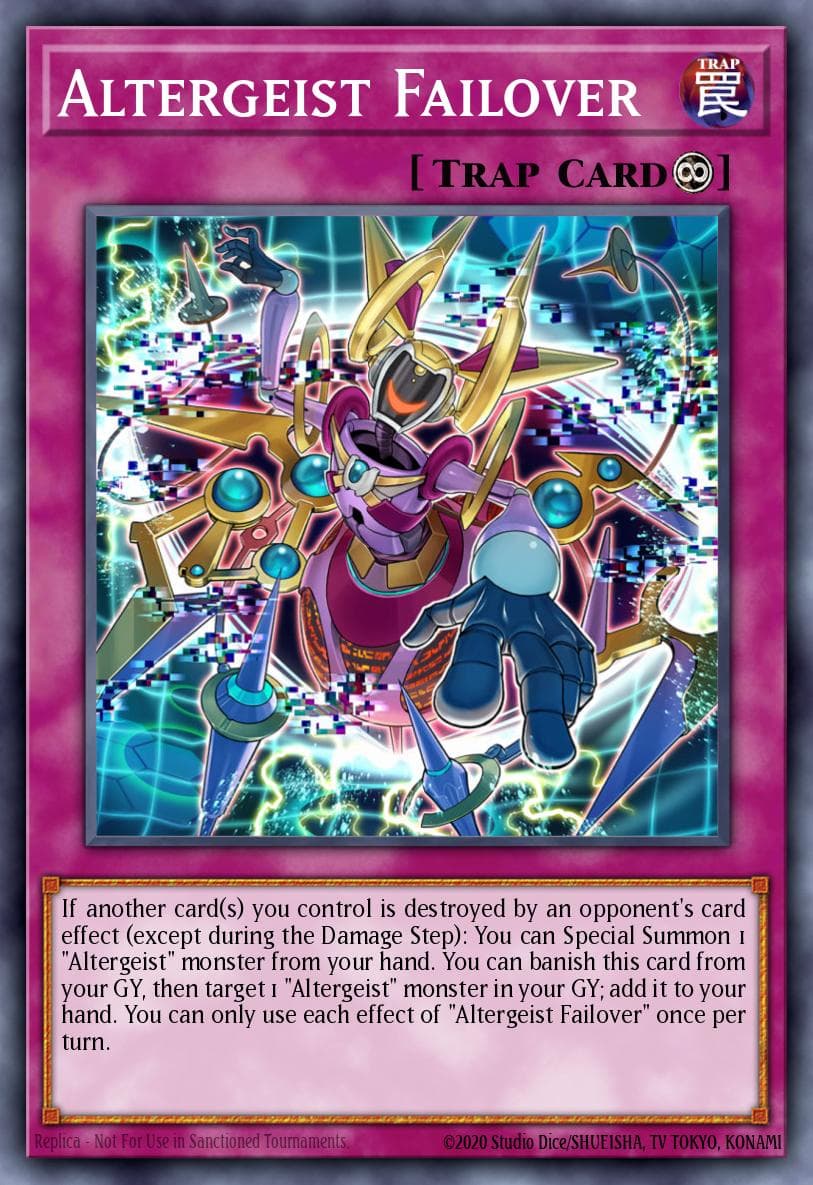 Altergeist Failover Ghosts From the Past: The 2nd Haunting card