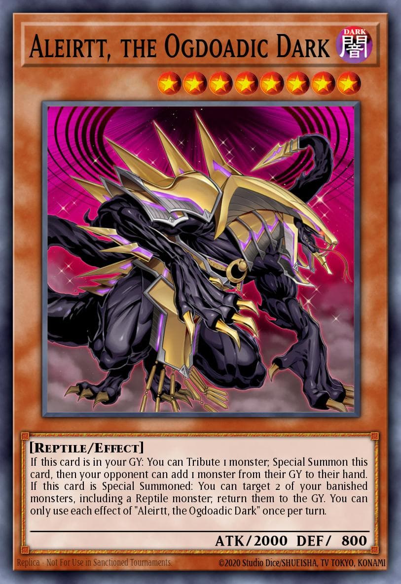 Aleirtt, the Ogdoadic Dark Ancient Guardians card