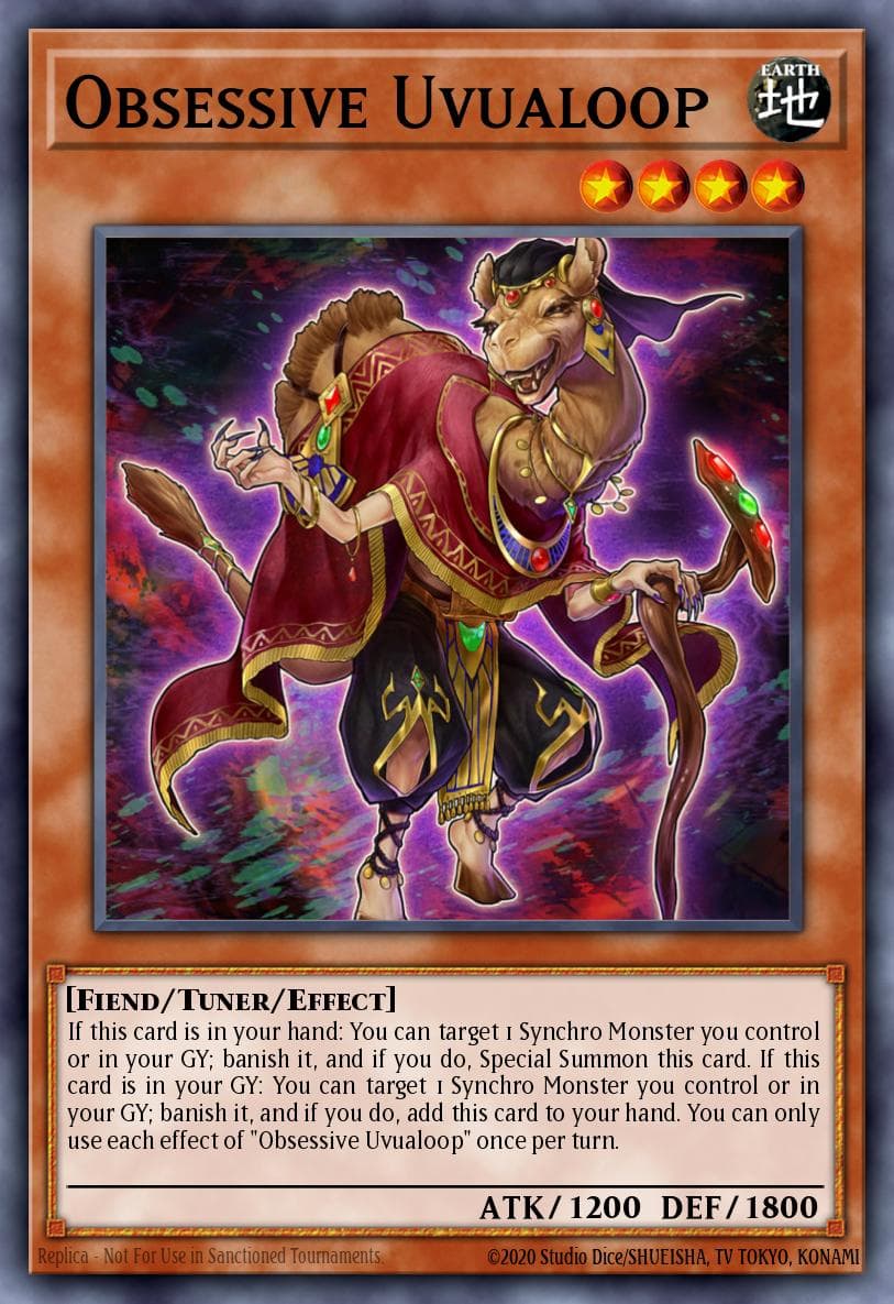 Obsessive Uvualoop Ignition Assault Special Edition card