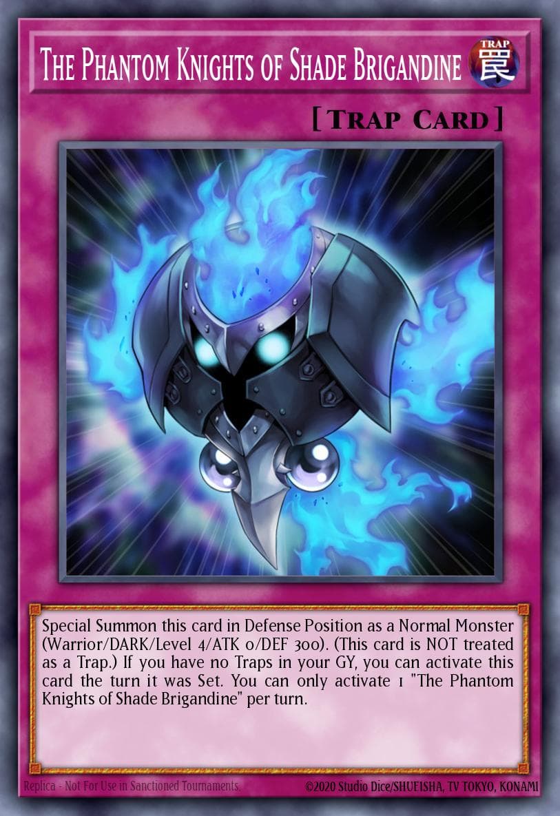 The Phantom Knights of Shade Brigandine Structure Deck: Beware of Traptrix card
