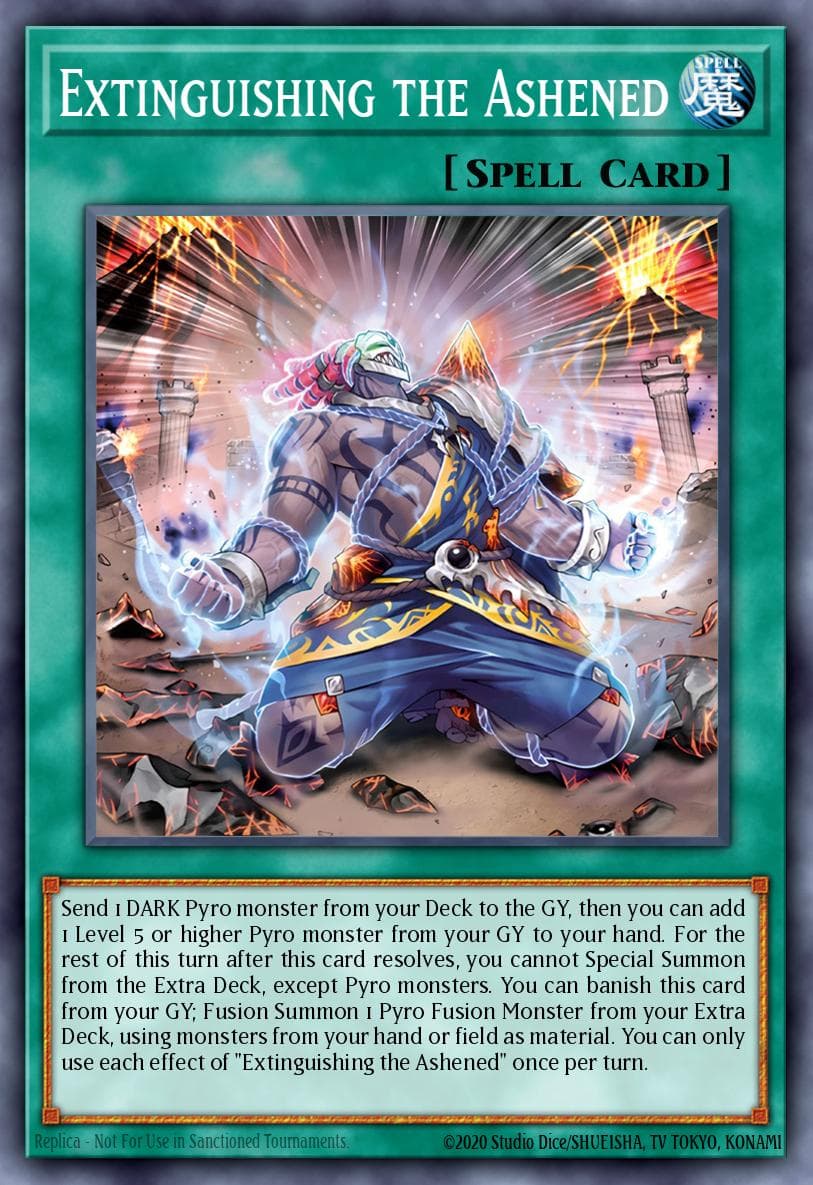 Extinguishing the Ashened Legacy of Destruction card