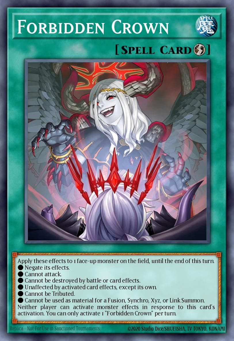 Forbidden Crown Burst Protocol card