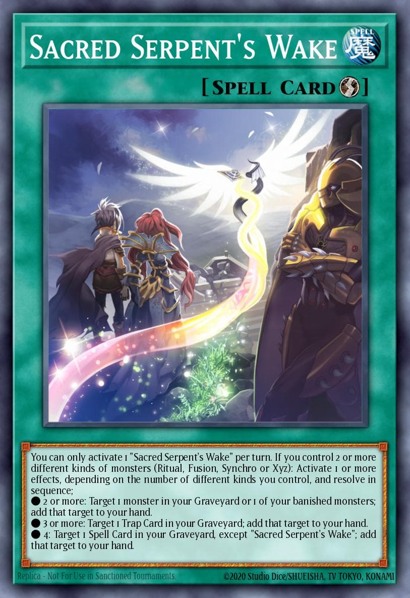 Sacred Serpent's Wake Shadow Specters: Special Edition card